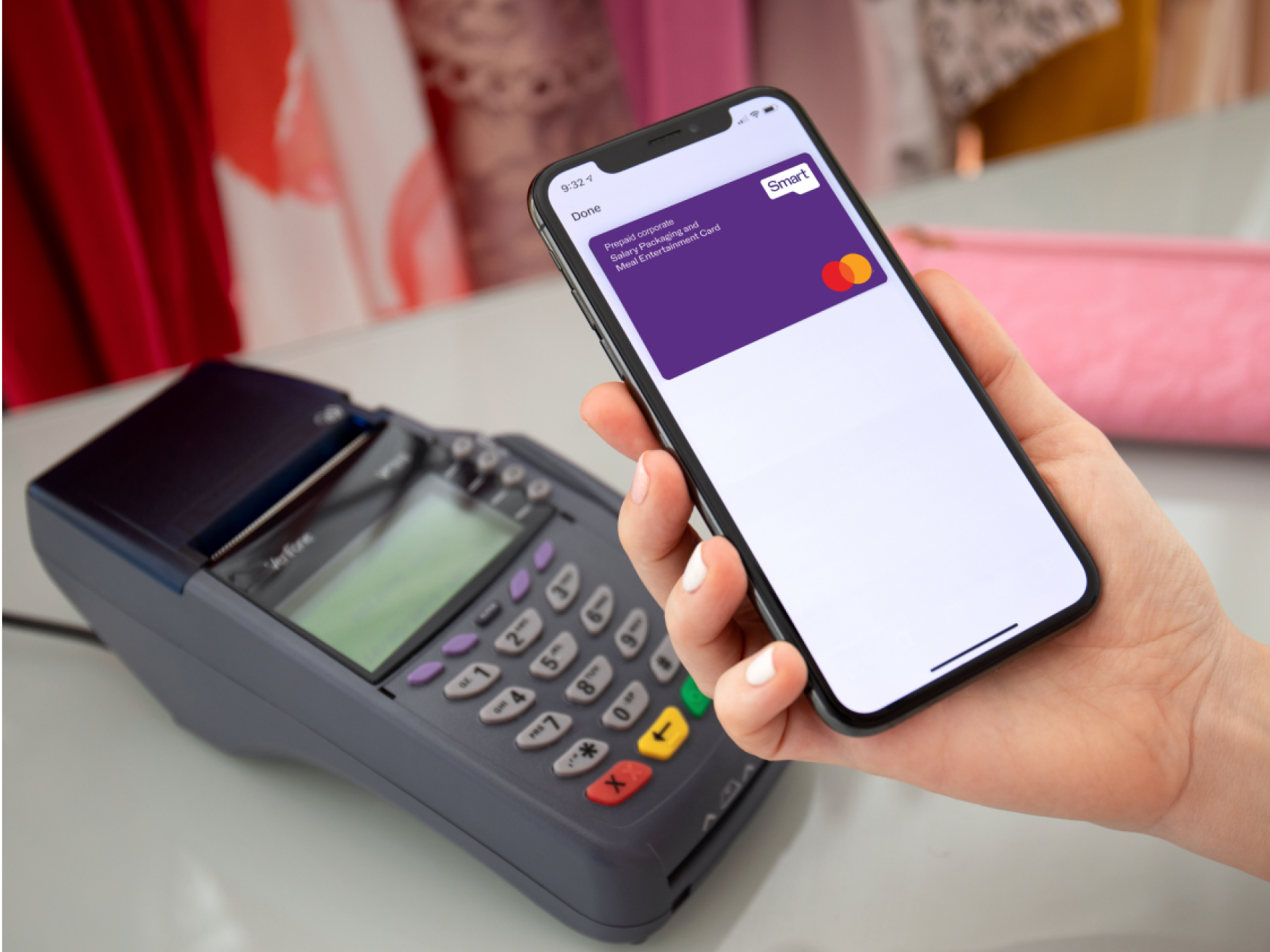 Using a mobile phone to pay for daily expenses