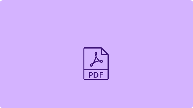 a pdf document icon